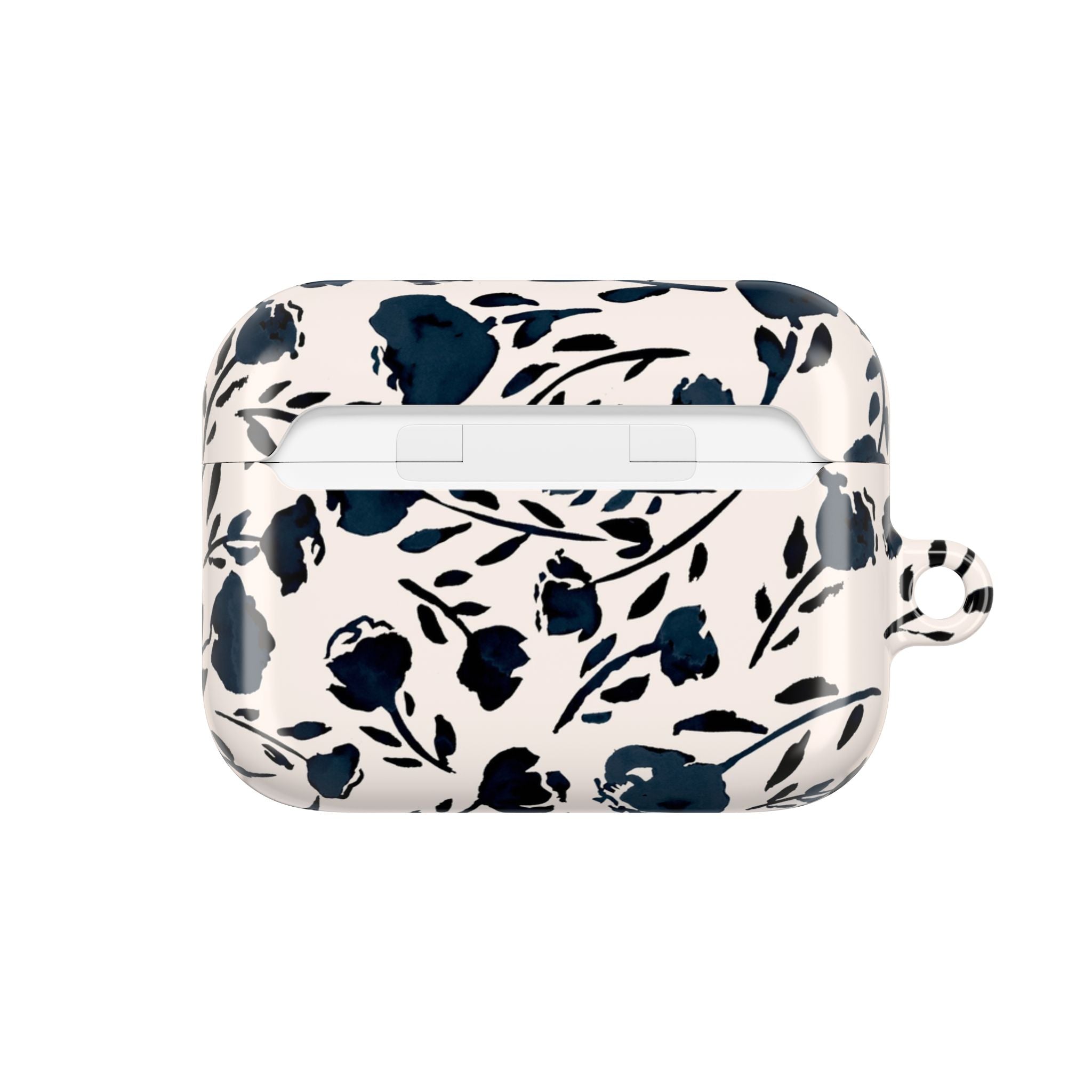 Midnight Meadow | Navy Floral Print AirPods Case