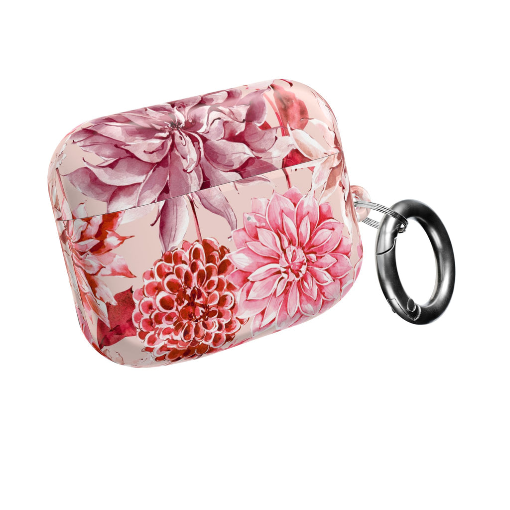 Petal Devotion | Blush Dahlia Floral AirPods Case