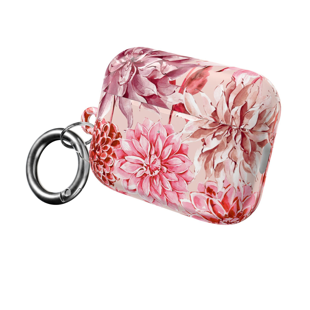 Petal Devotion | Blush Dahlia Floral AirPods Case