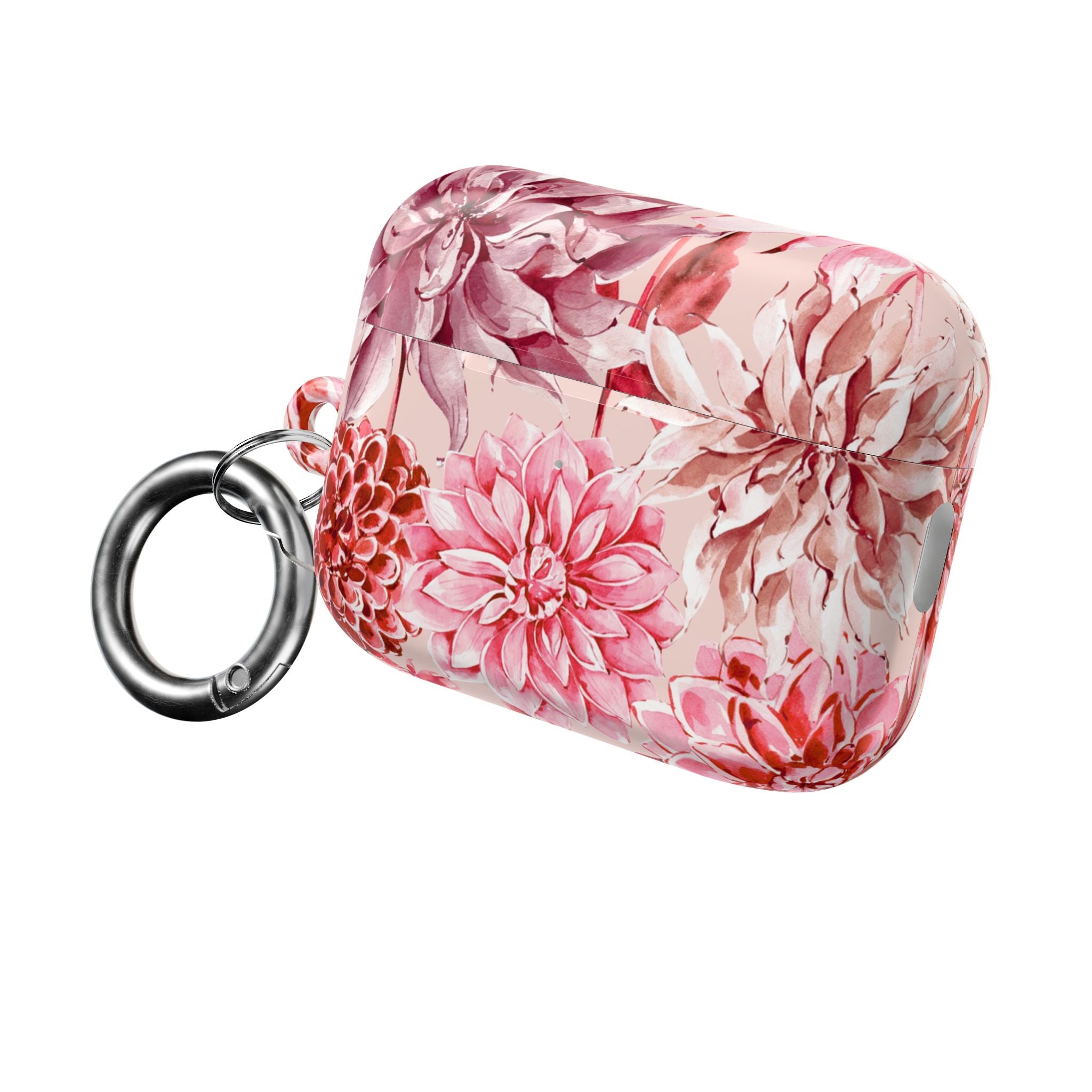 Petal Devotion | Blush Dahlia Floral AirPods Case