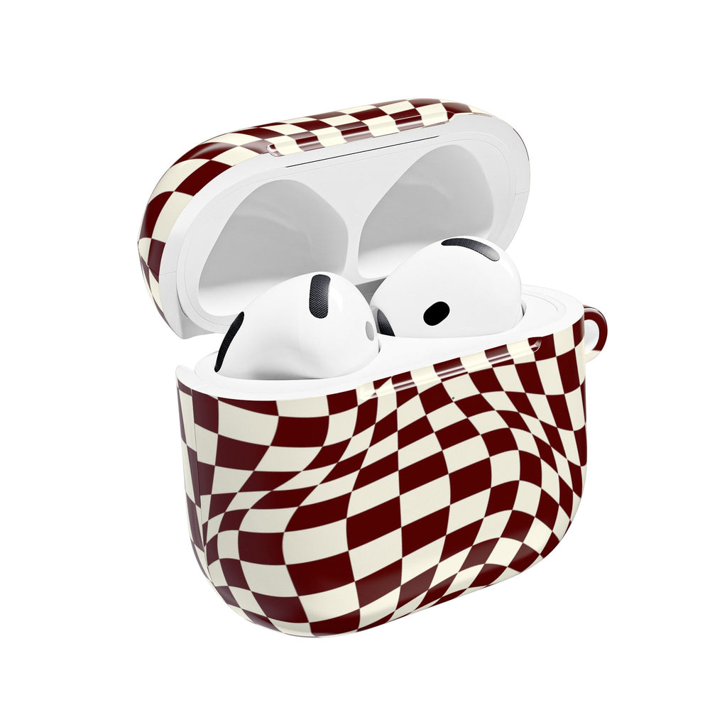 Crimson Warp | AirPods Case