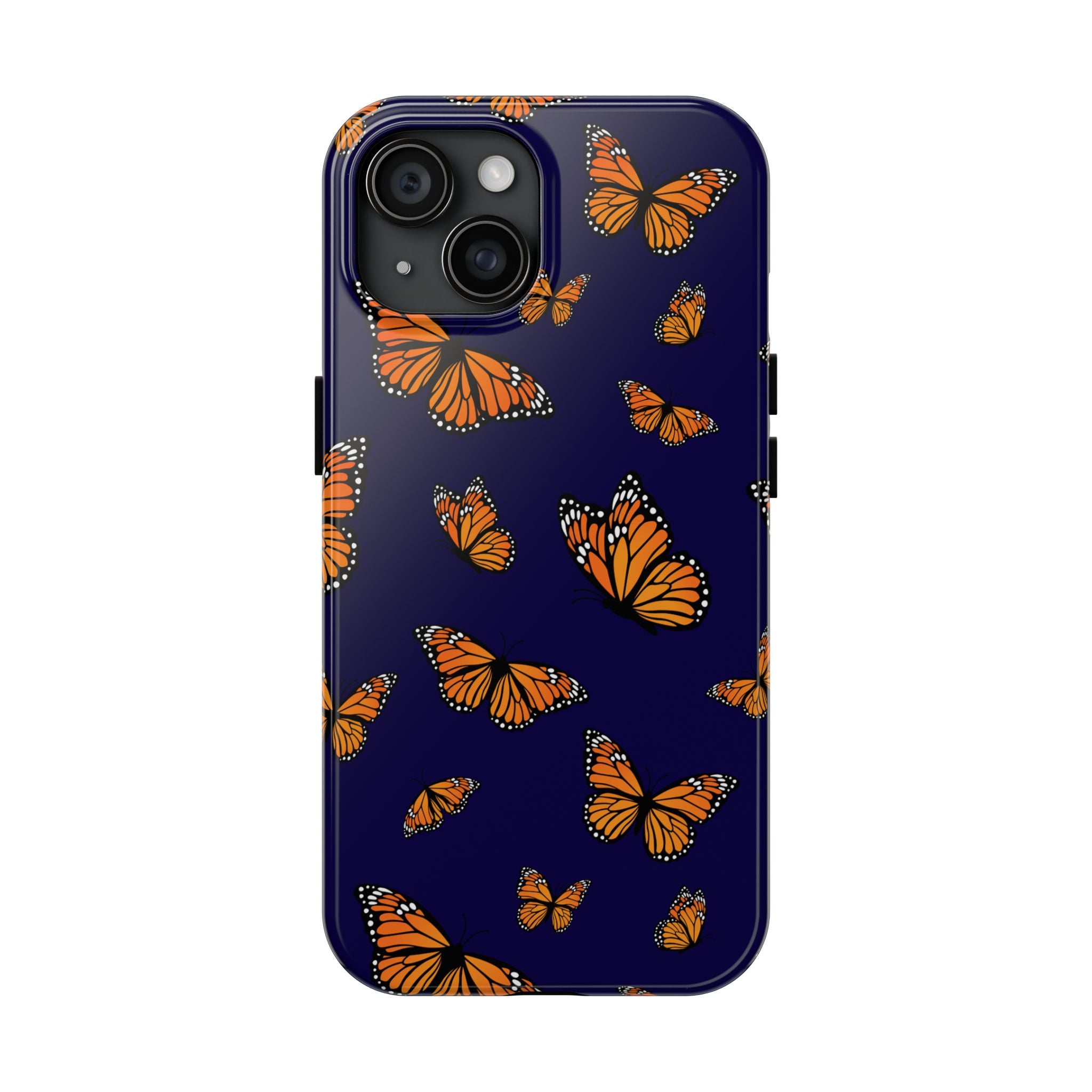 Maroon & Blush Striped Tough Phone Case — Durable Protective iPhone Cover