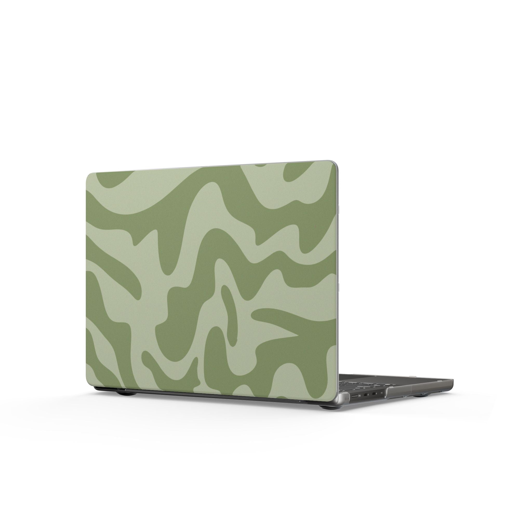 Olive Drift | Olive & Sage Camo Laptop Sleeve