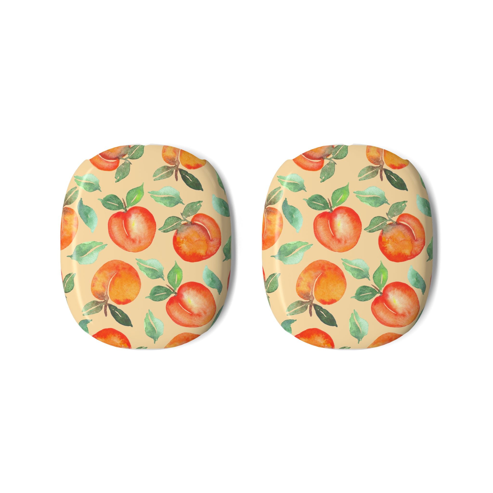 Peach Study | Watercolor Peach Pattern AirPods Max Case