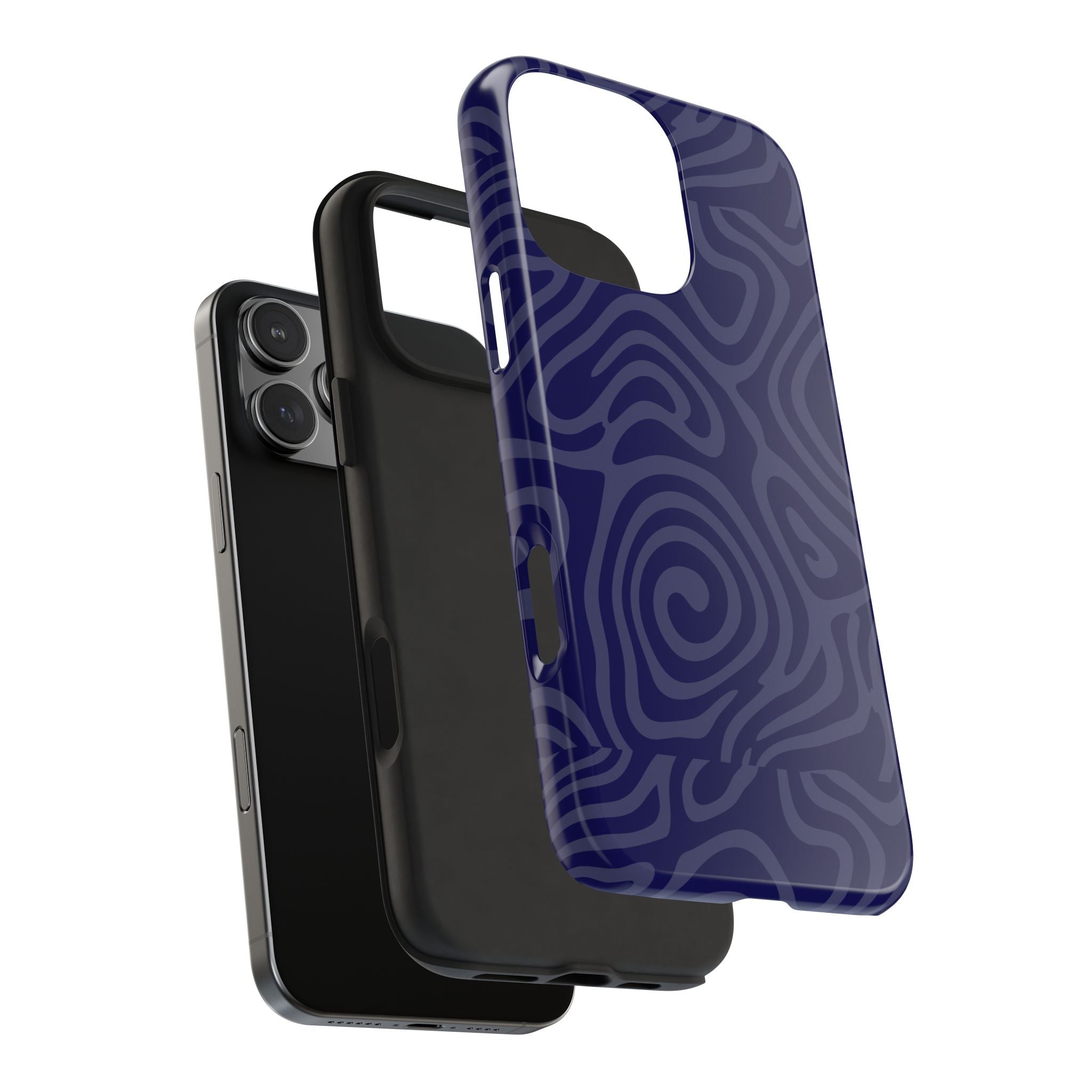 Indigo Swirl | Tough Phone Case