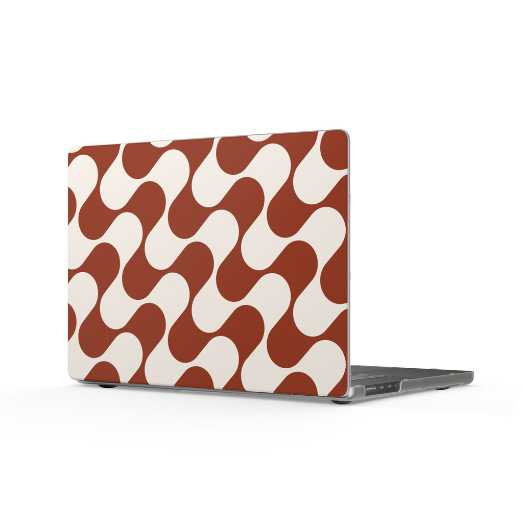 Terra Flow | Rust Abstract Mod Laptop Sleeve