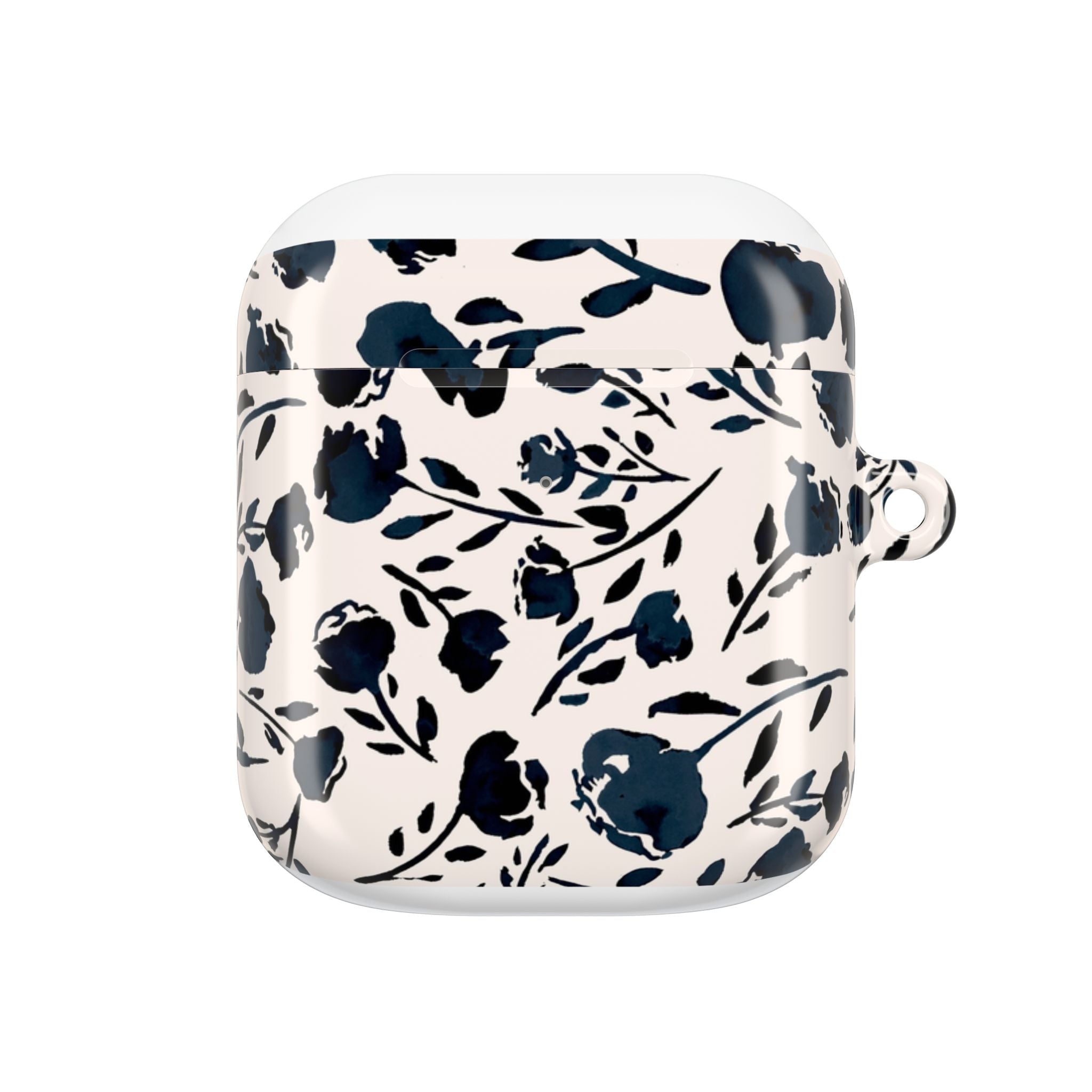 Midnight Meadow | Navy Floral Print AirPods Case