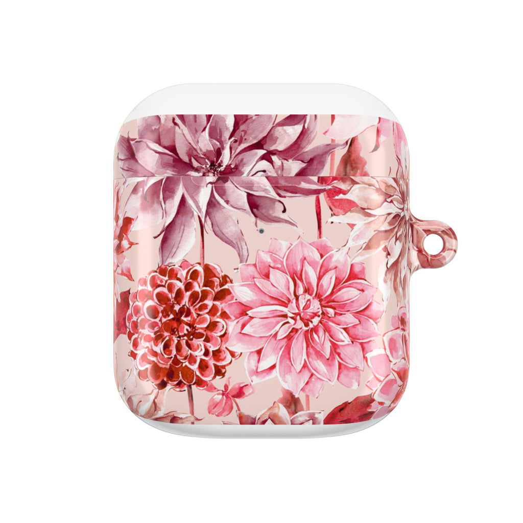 Petal Devotion | Blush Dahlia Floral AirPods Case