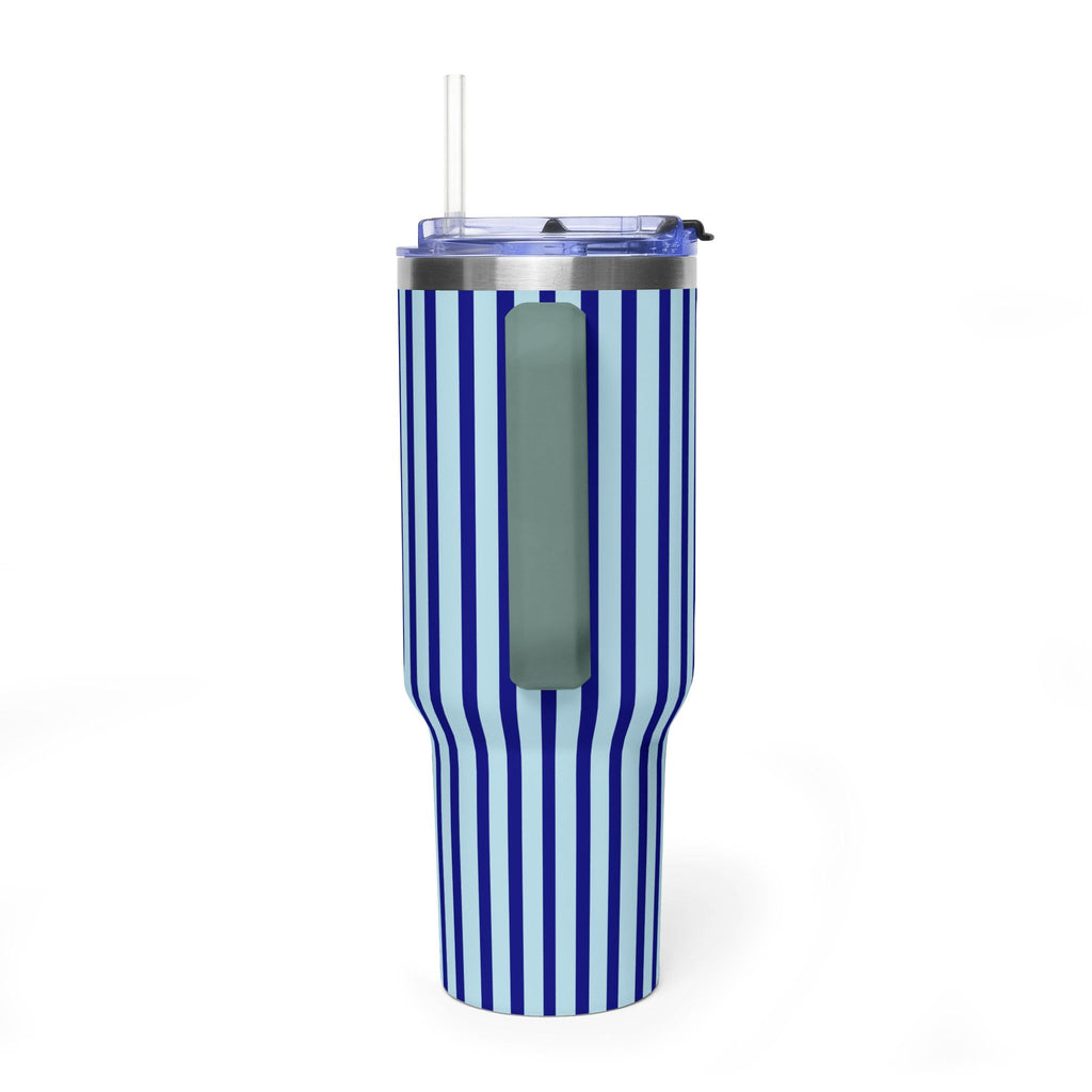 Blue Pinstripe | Tumbler