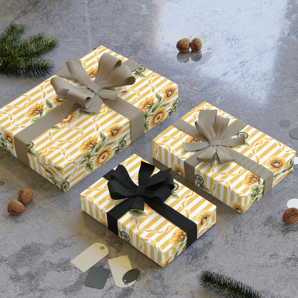 Golden Bloom | Wrapping Paper