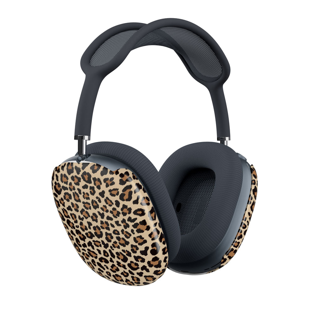 Leopard Hour | Neutral Leopard Print AirPods Max Case