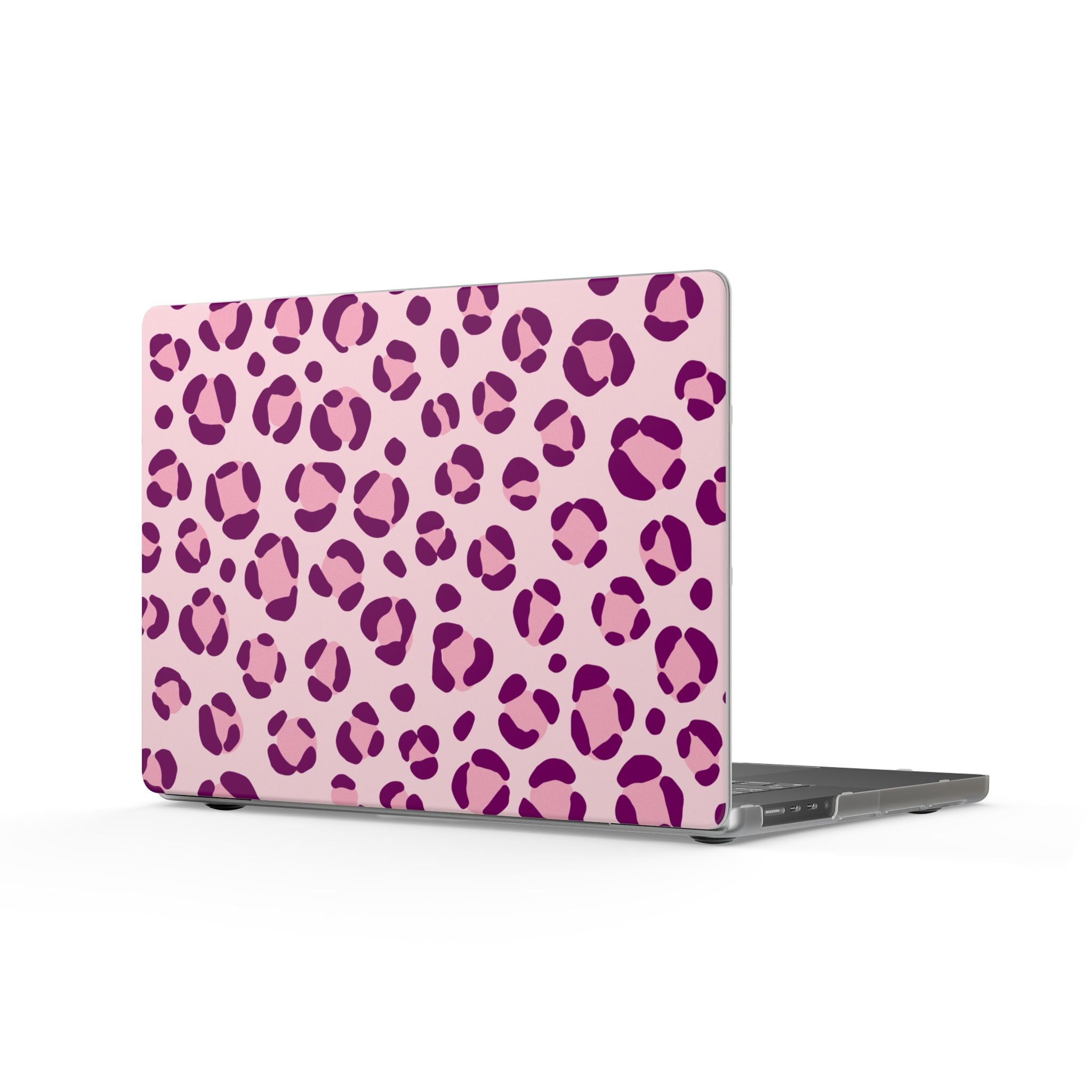 Rosé Wild | Pink Leopard Print Laptop Sleeve