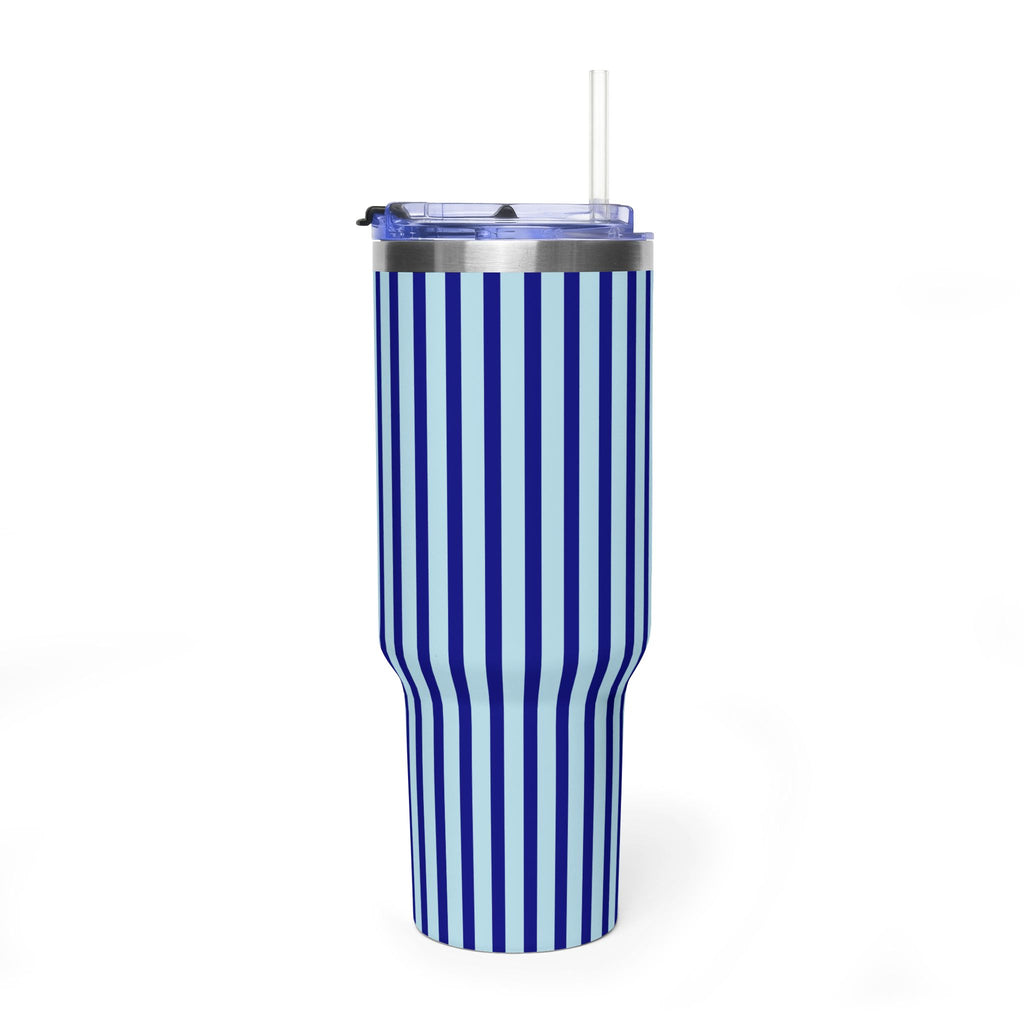 Blue Pinstripe | Tumbler