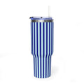 Blue Pinstripe | Tumbler