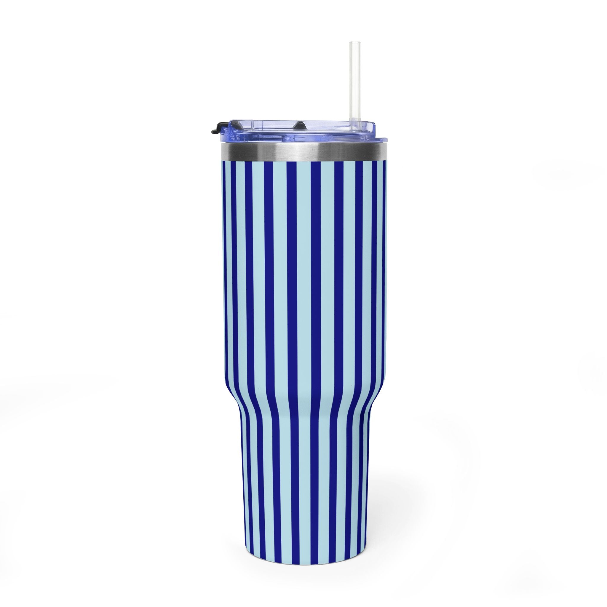 Blue Pinstripe | Tumbler