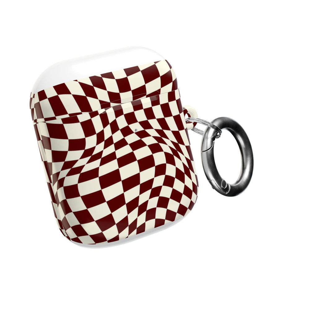 Crimson Warp | AirPods Case