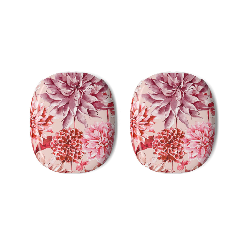 Petal Devotion | Blush Dahlia Floral AirPods Max Case