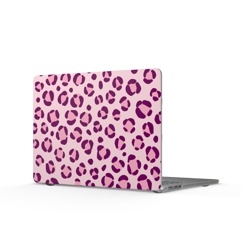 Rosé Wild | Pink Leopard Print Laptop Sleeve