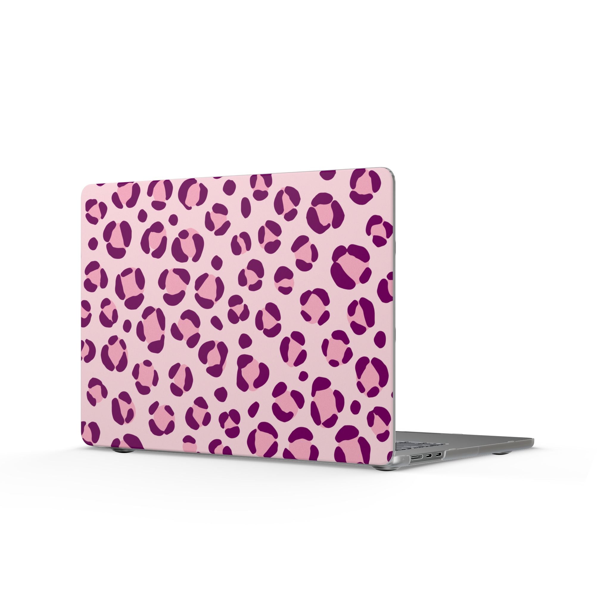 Rosé Wild | Pink Leopard Print Laptop Sleeve