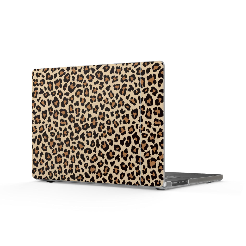 Leopard Hour | Neutral Leopard Print Laptop Sleeve