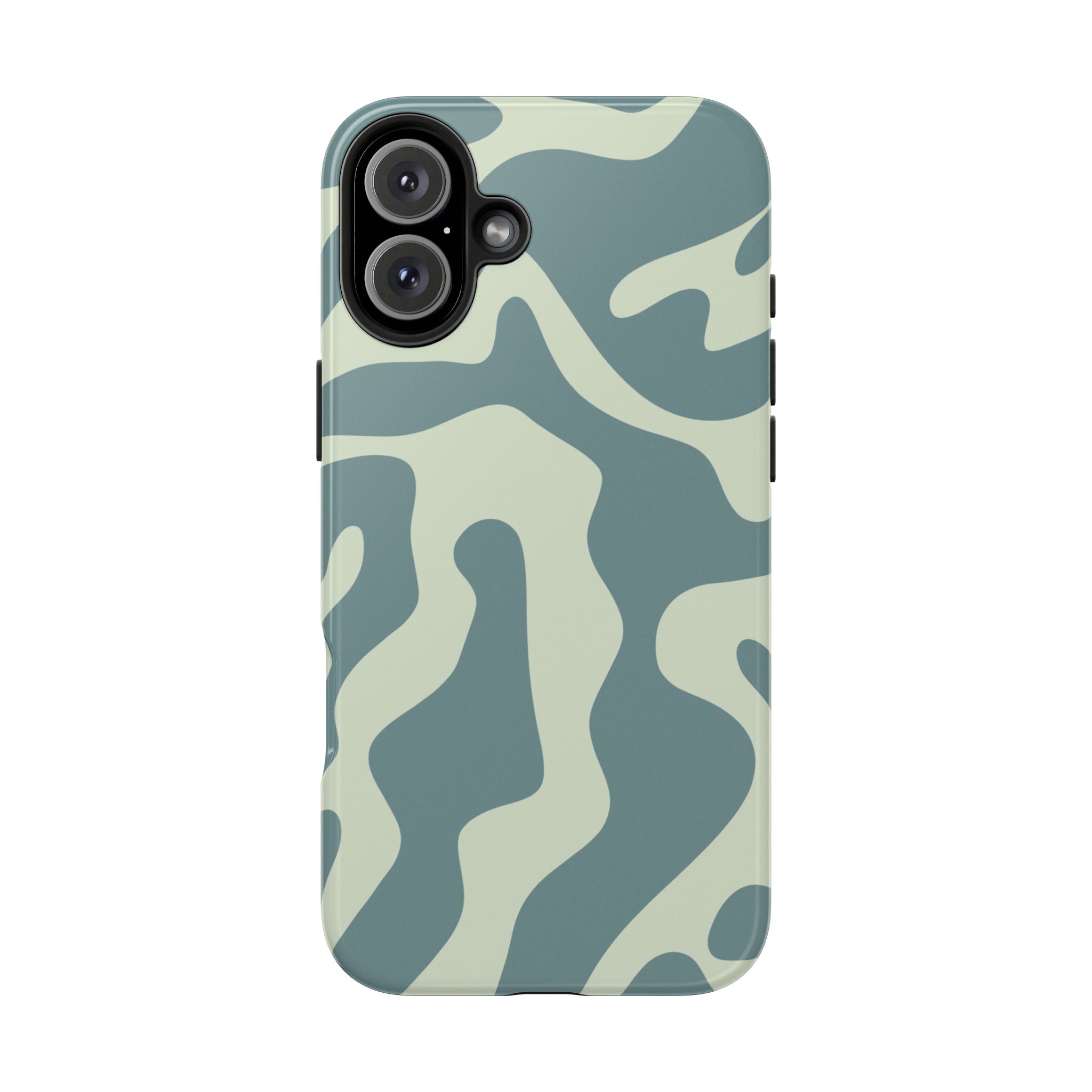 Blue Drift | Soft Blue Camo Phone Case