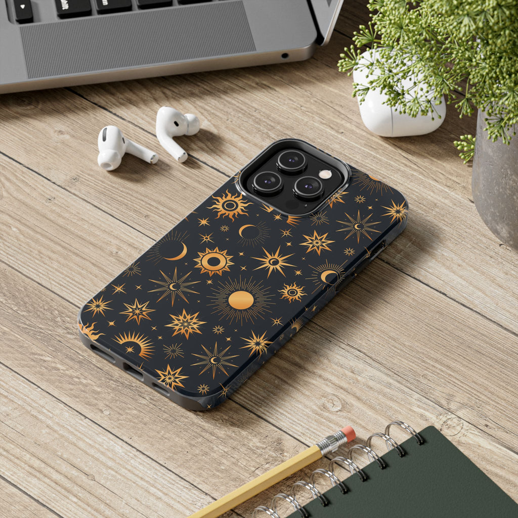 Golden Eclipse | Tough Phone Case