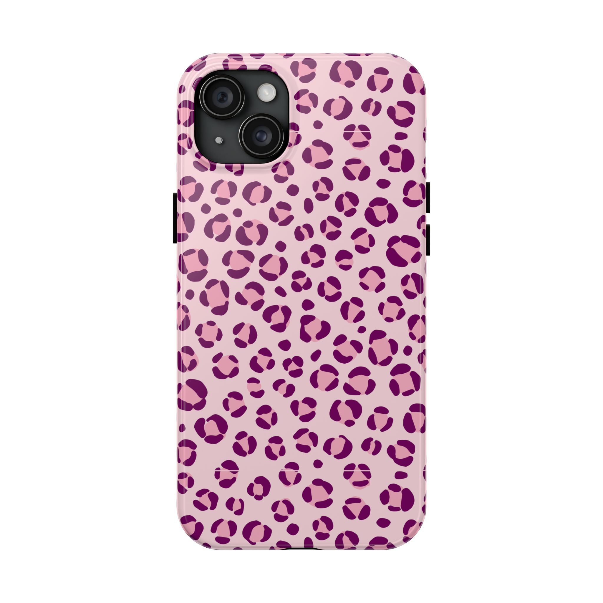 Rosé Wild | Pink Leopard Print Tough Phone Case