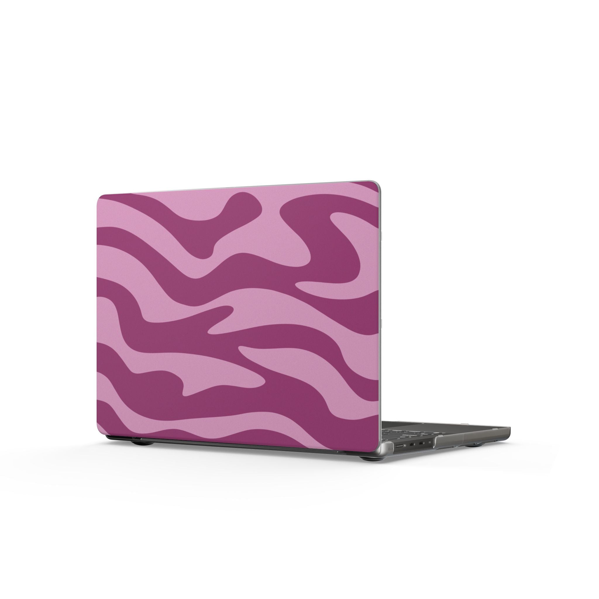 Rosé Drift | Pink Abstract Camo Laptop Sleeve