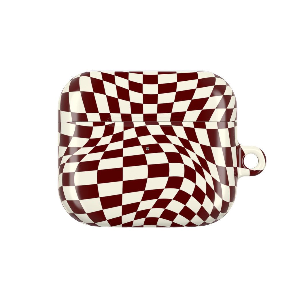 Crimson Warp | AirPods Case