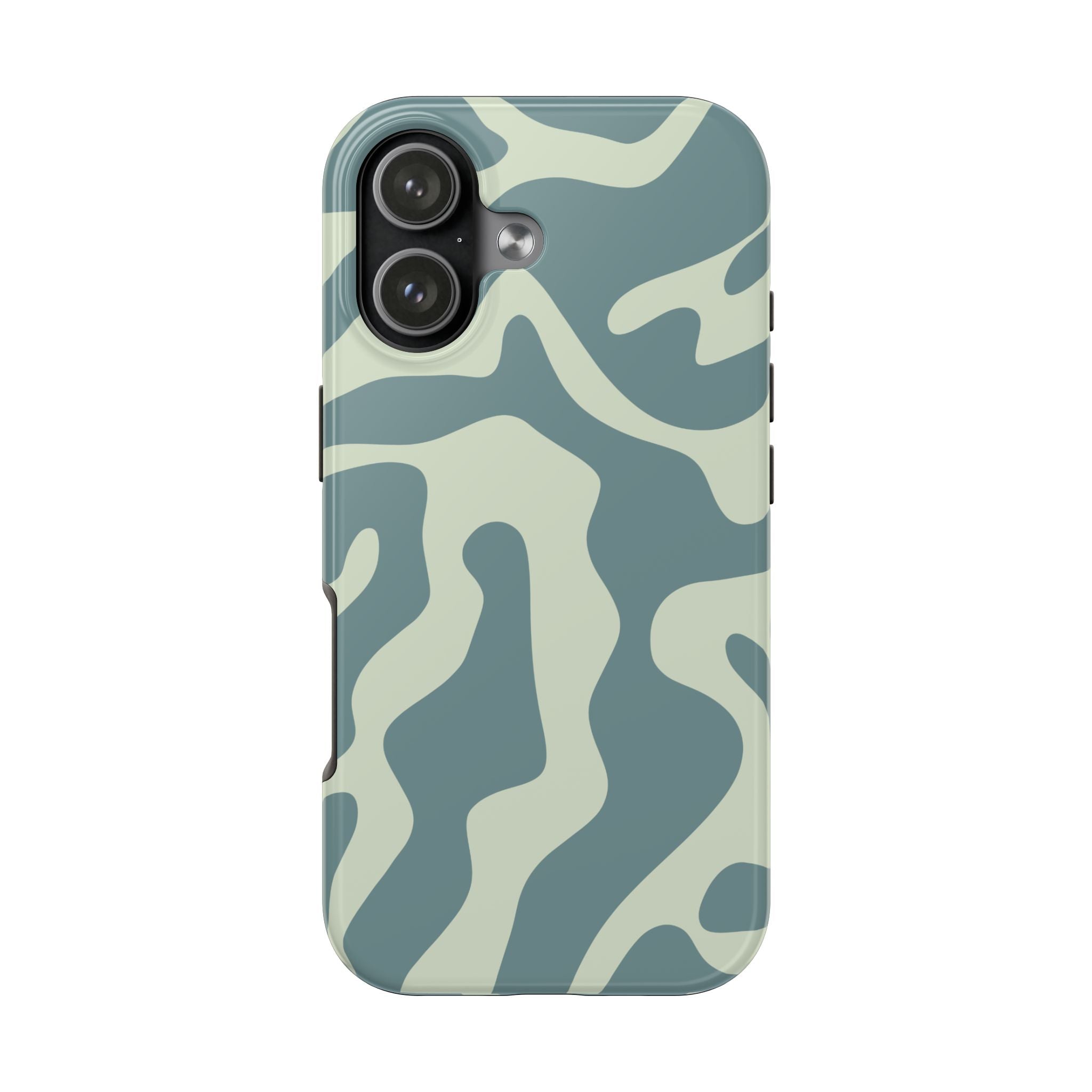 Blue Drift | Soft Blue Camo Phone Case