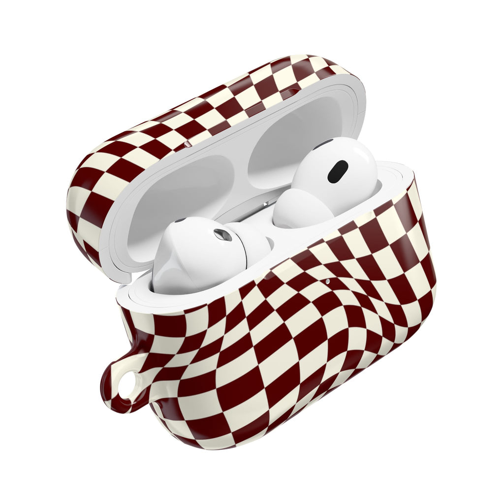 Crimson Warp | AirPods Case