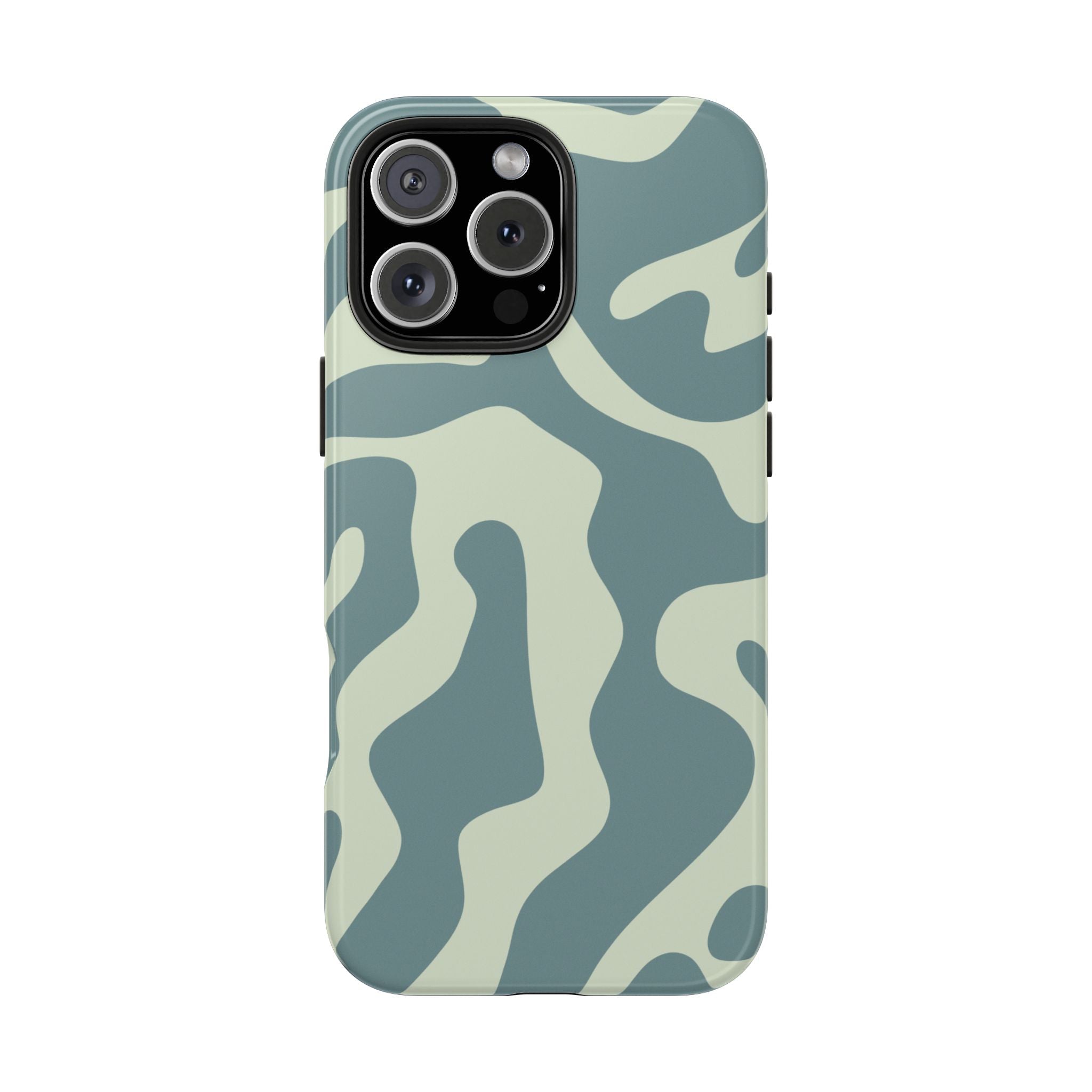 Blue Drift | Soft Blue Camo Phone Case