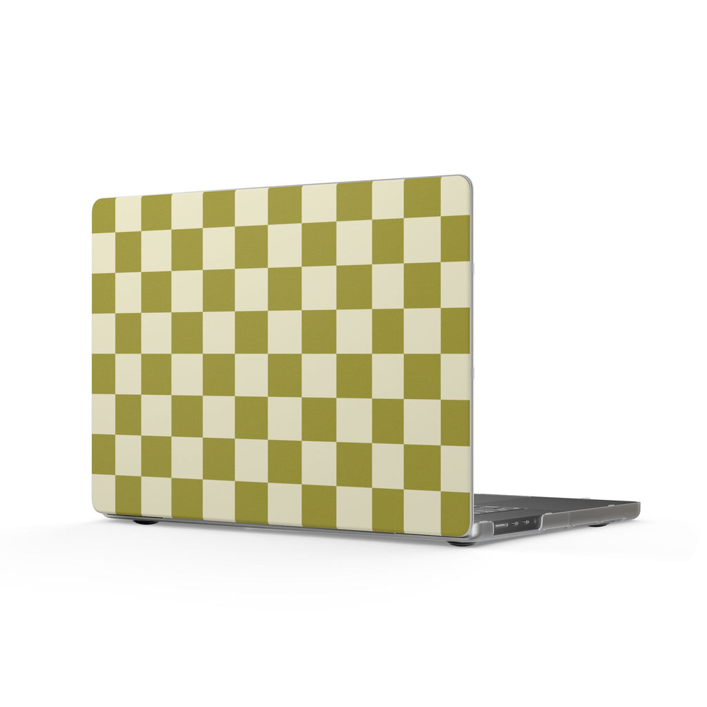Olive Check | Laptop Sleeve