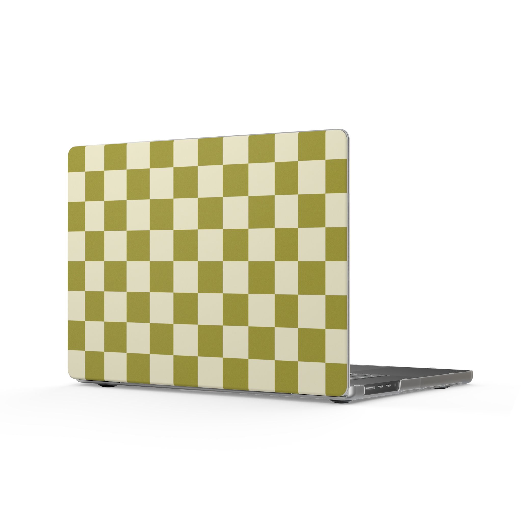 Olive Check | Laptop Sleeve