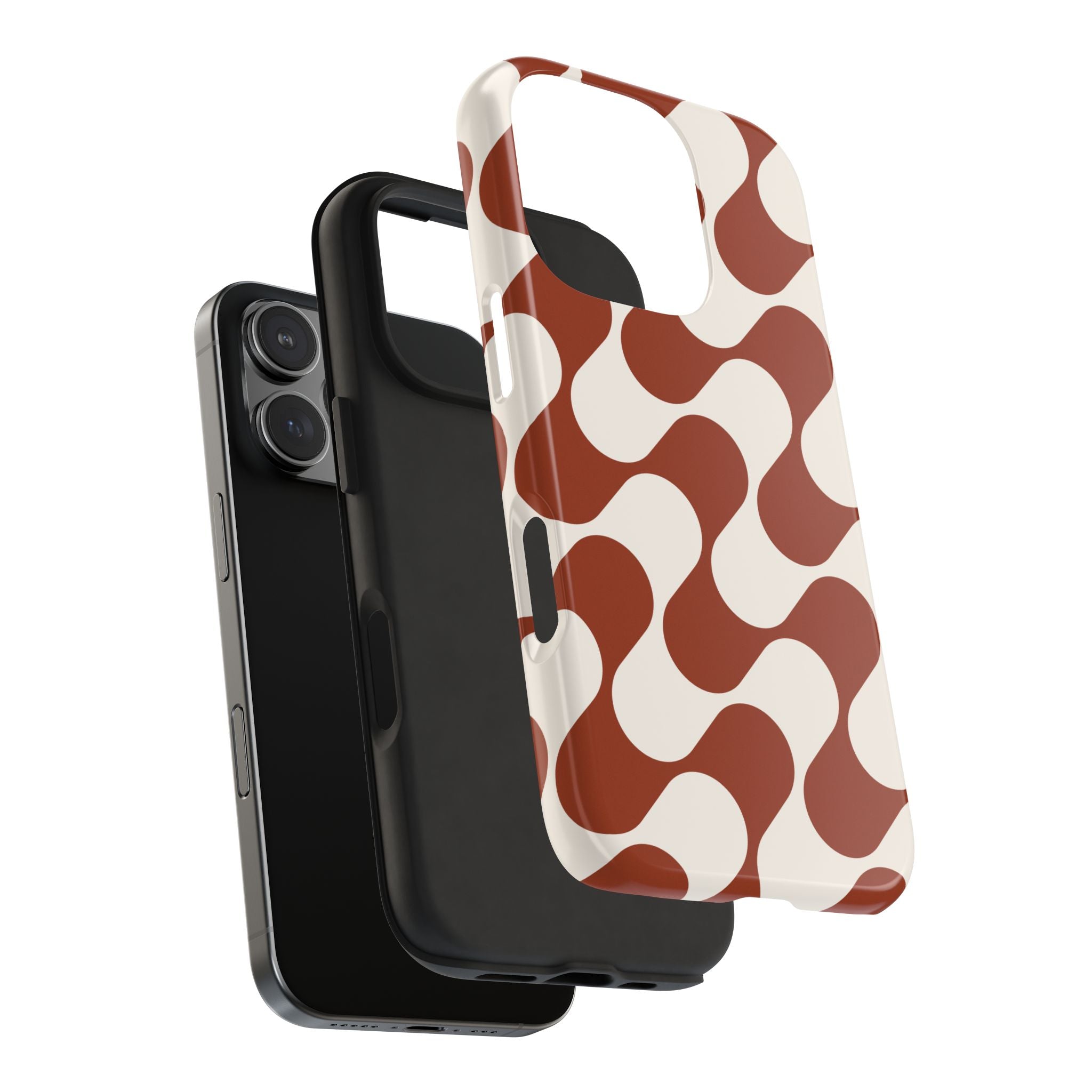 Terra Flow | Rust Abstract Mod Tough Phone Case