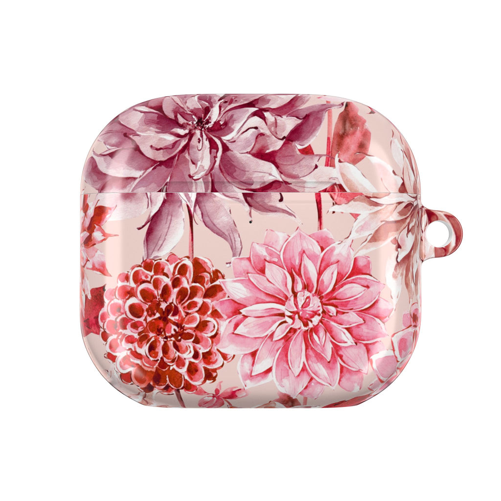 Petal Devotion | Blush Dahlia Floral AirPods Case