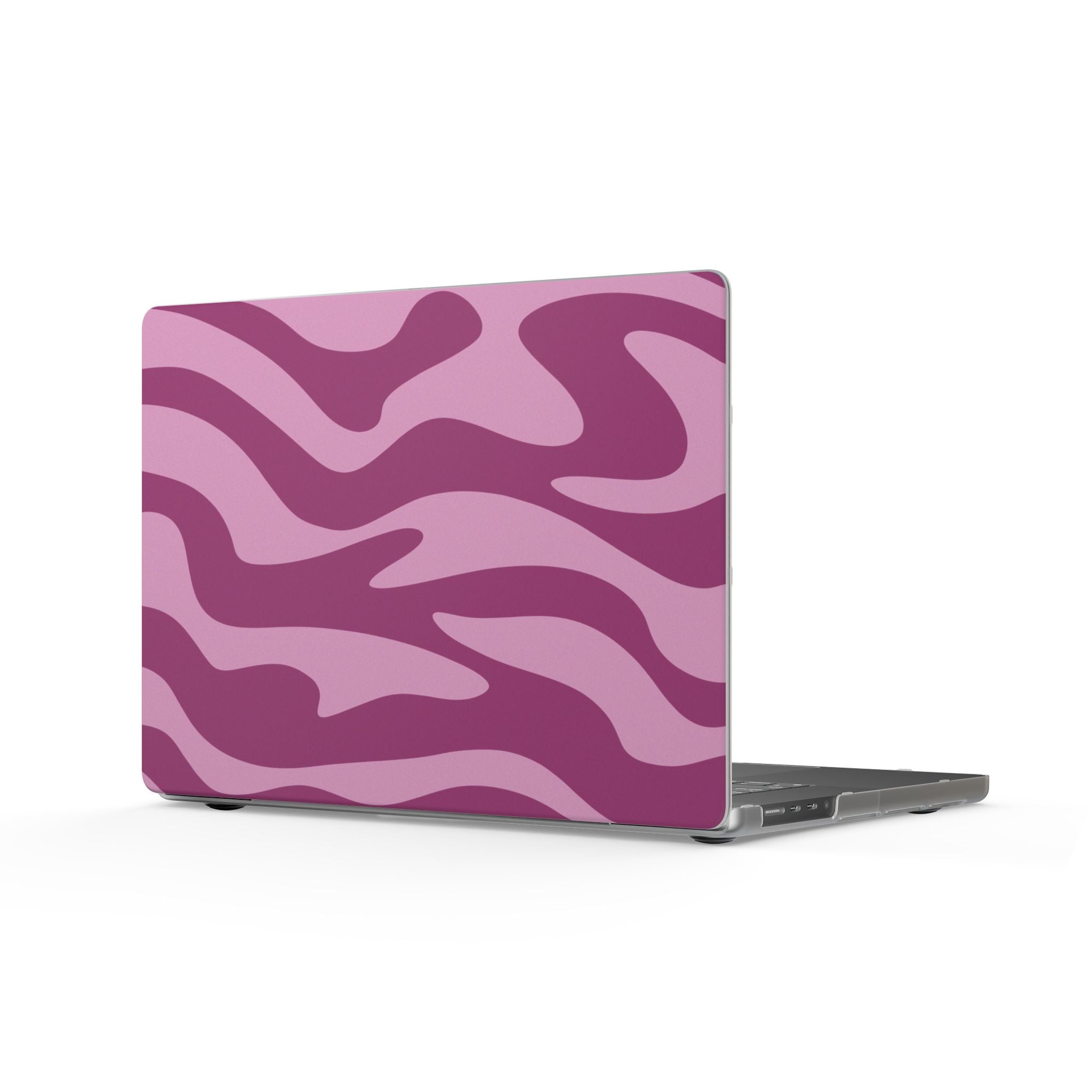 Rosé Drift | Pink Abstract Camo Laptop Sleeve