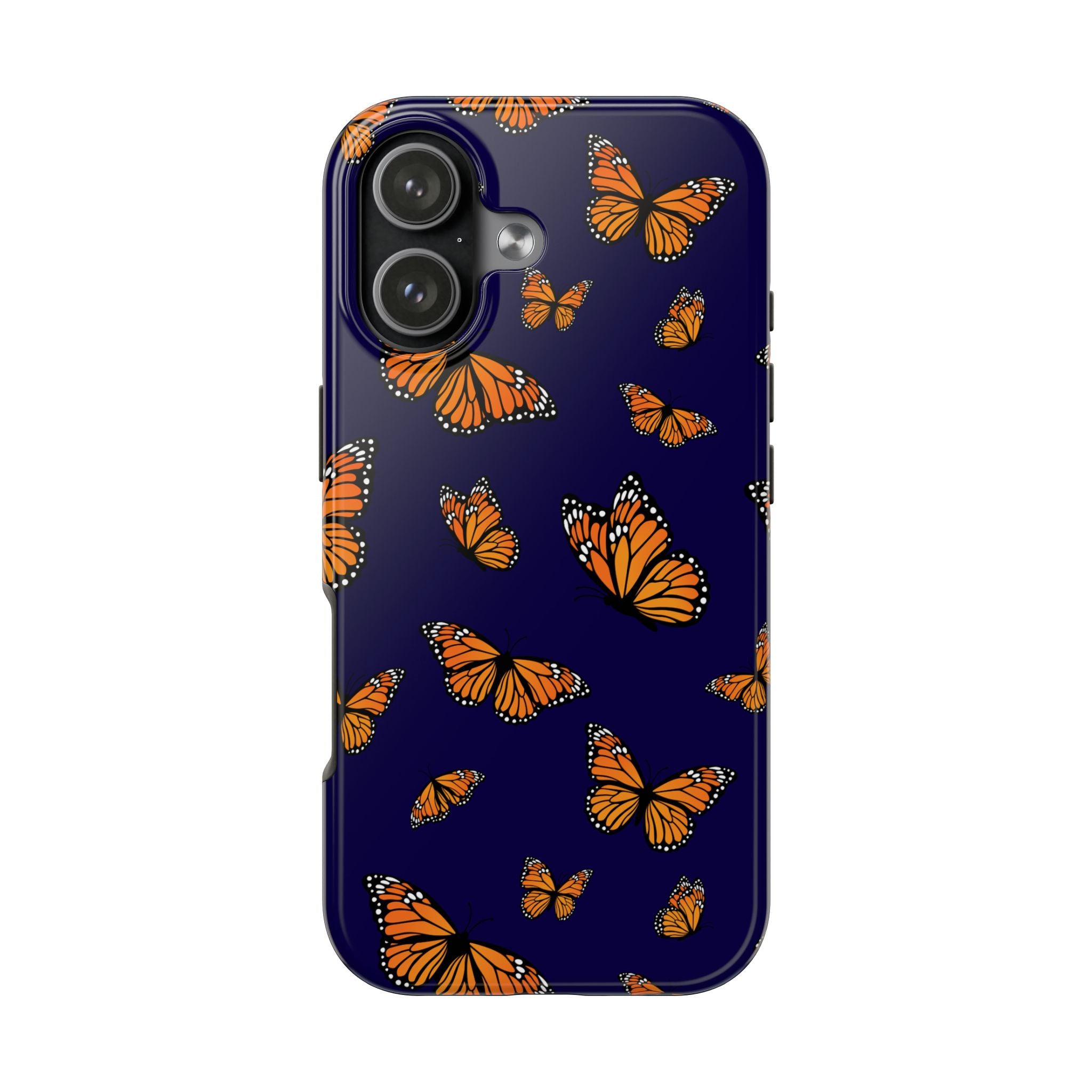 Maroon & Blush Striped Tough Phone Case — Durable Protective iPhone Cover