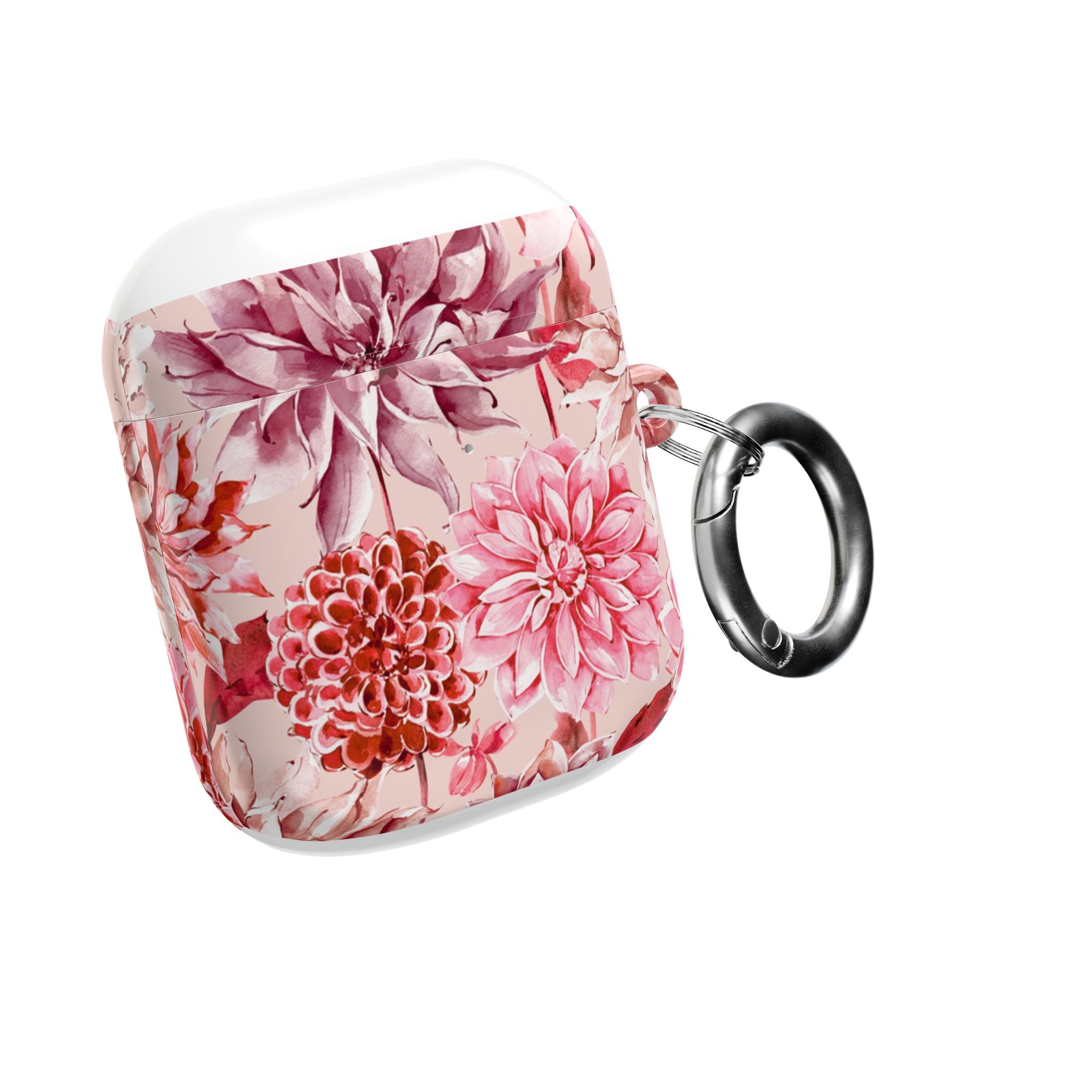 Petal Devotion | Blush Dahlia Floral AirPods Case