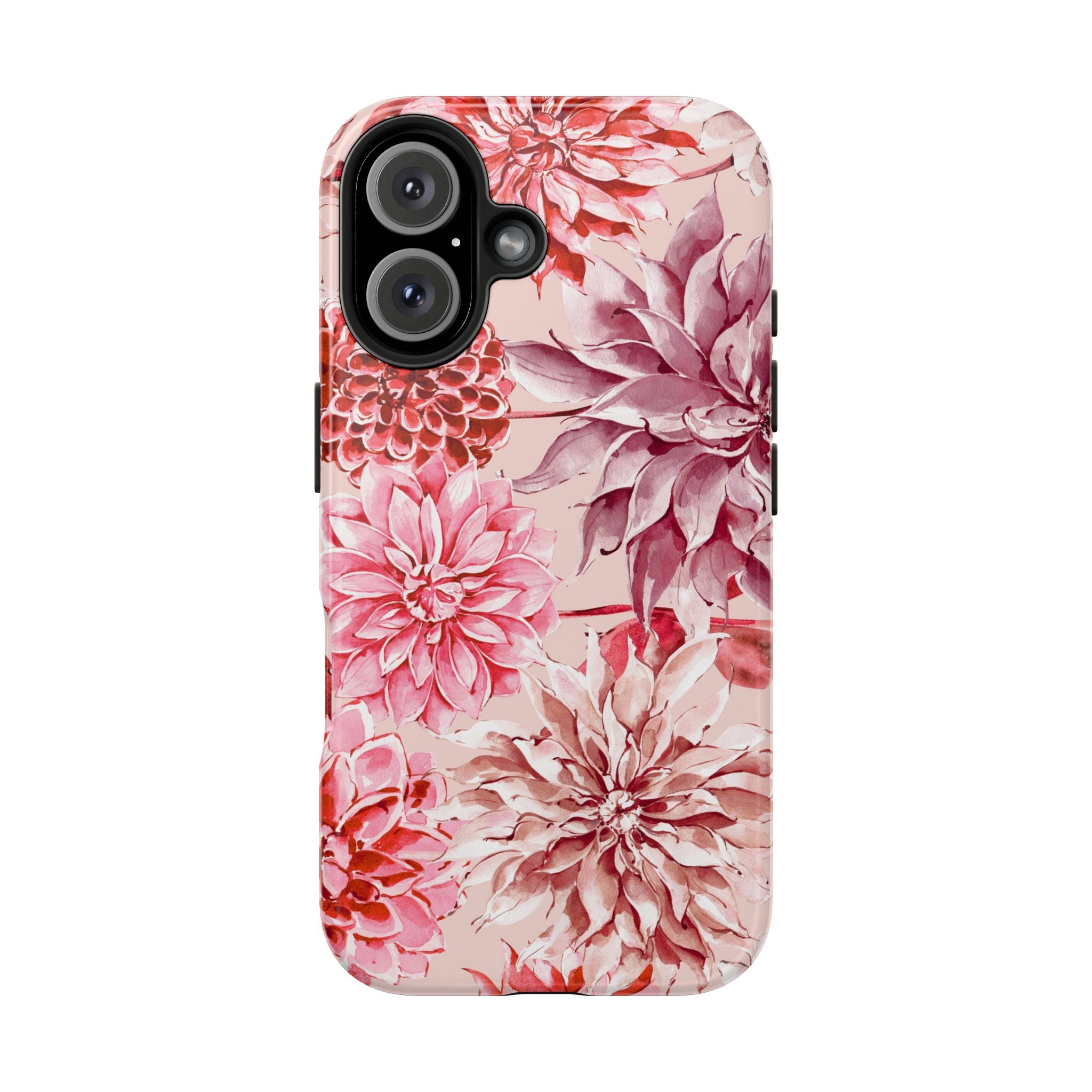 Petal Devotion | Blush Dahlia Floral Phone Case