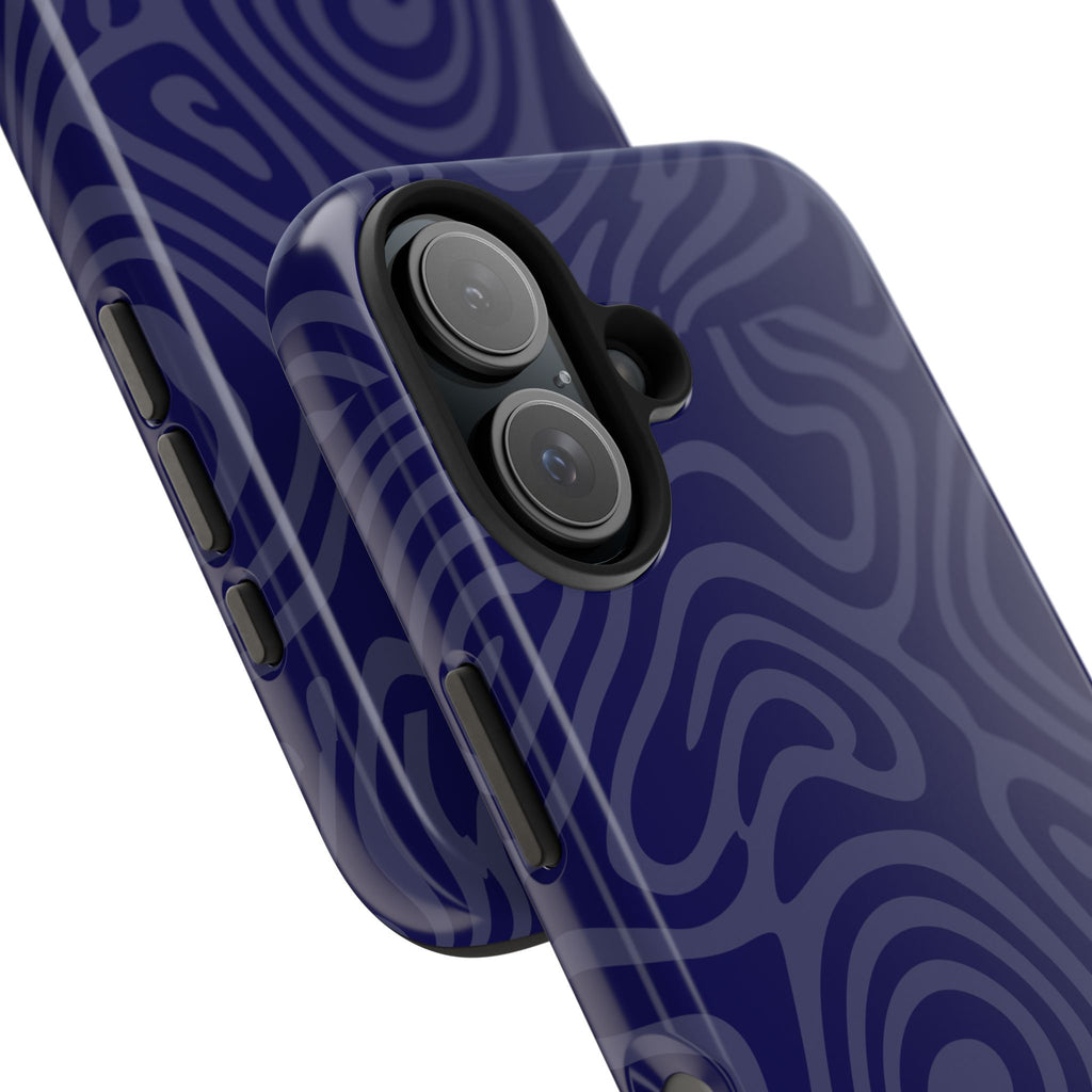 Indigo Swirl | Tough Phone Case