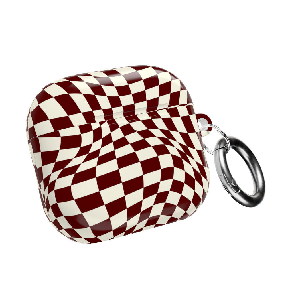 Crimson Warp | AirPods Case