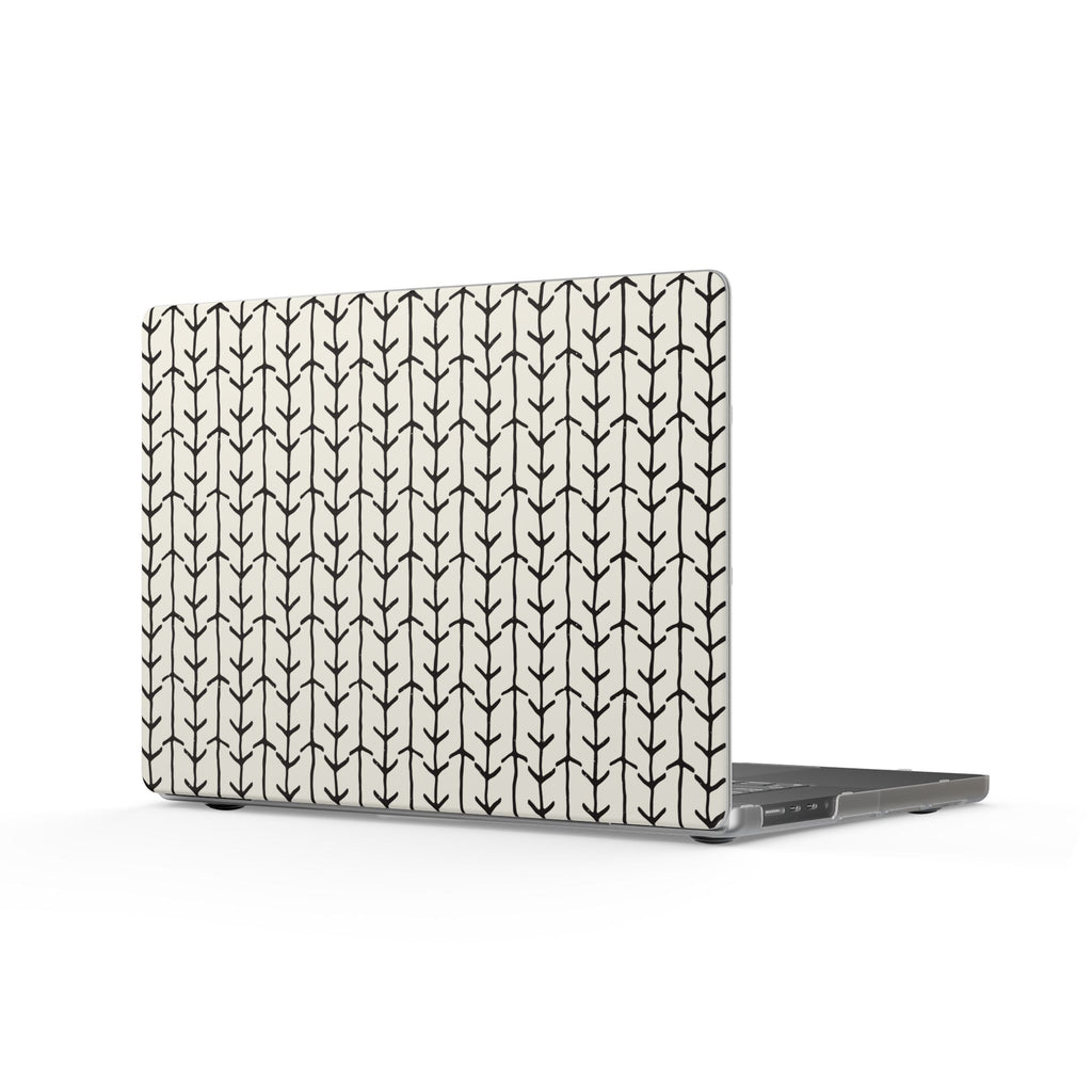 Ink Vine | Black Botanical Line Laptop Sleeve