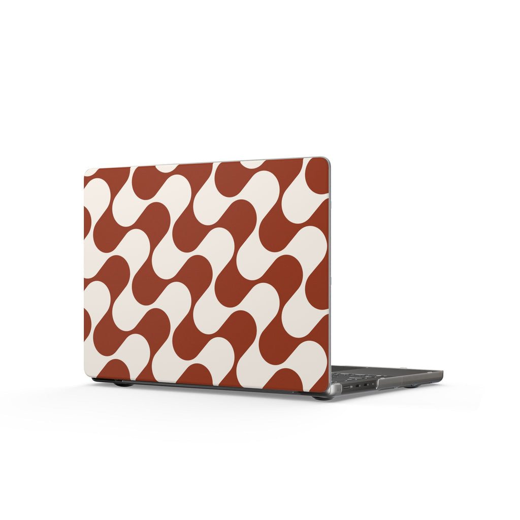 Terra Flow | Rust Abstract Mod Laptop Sleeve