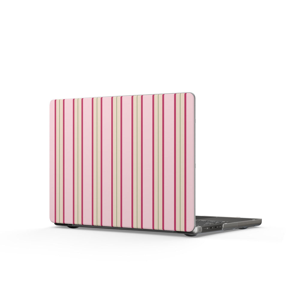 Blush Column | Pink & Burgundy Stripe Laptop Sleeve