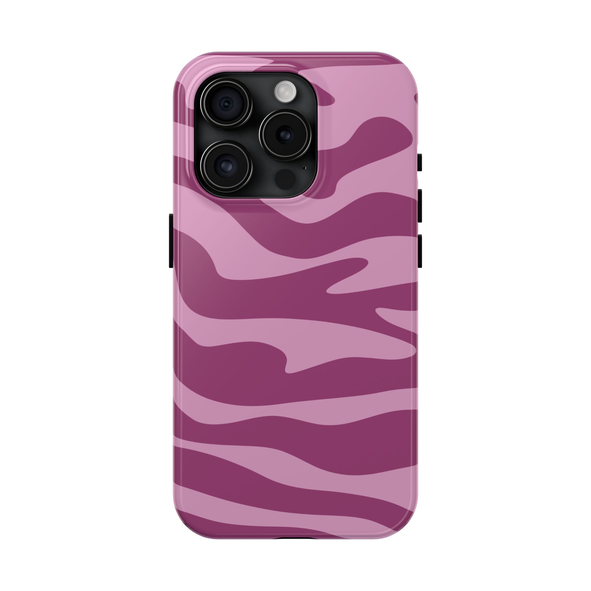 Rosé Drift | Pink Abstract Camo Phone Case