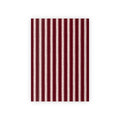 Striped Burgundy Gift Wrap Roll — Classic Vertical Stripe Wrapping Paper for Holidays & Birthdays