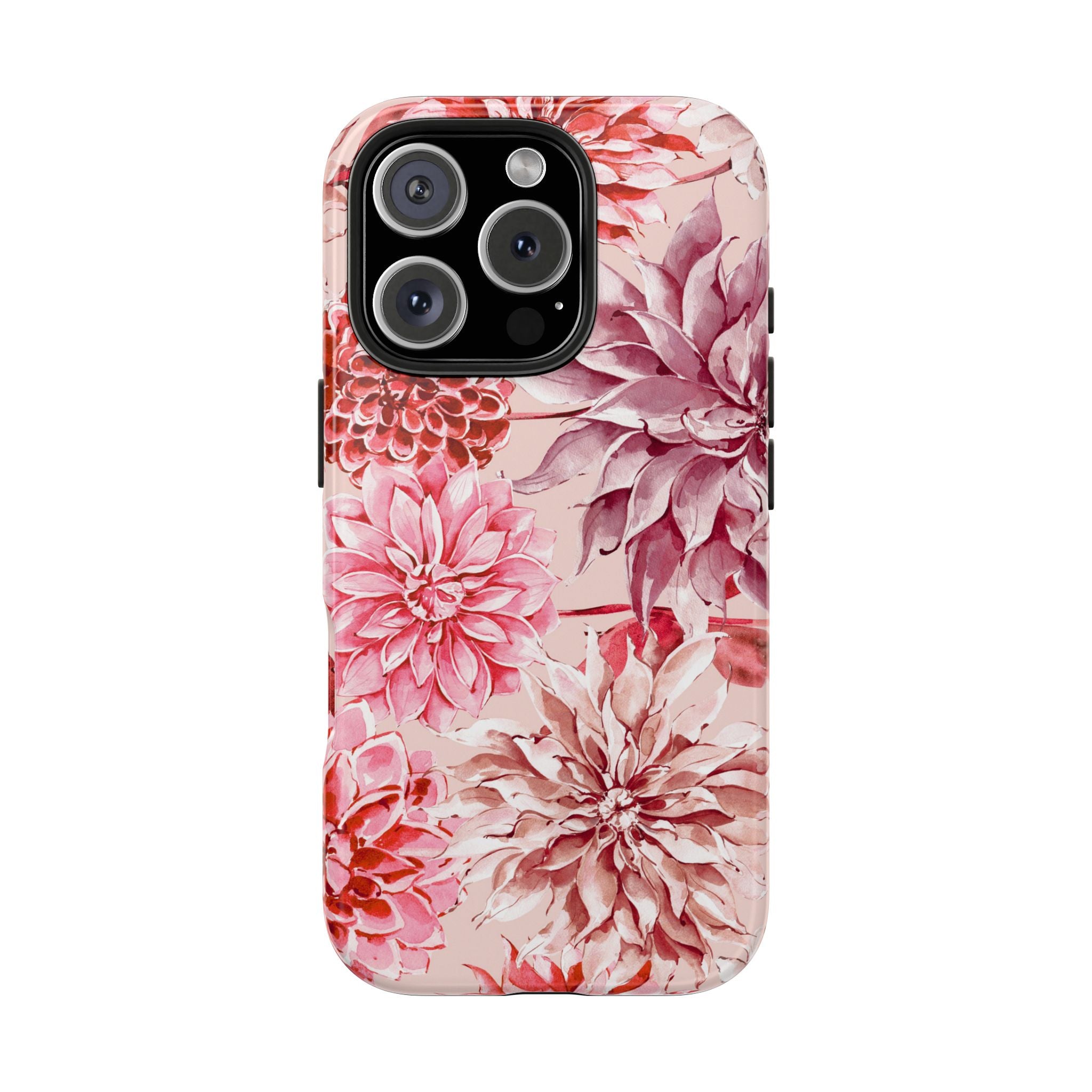 Petal Devotion | Blush Dahlia Floral Phone Case