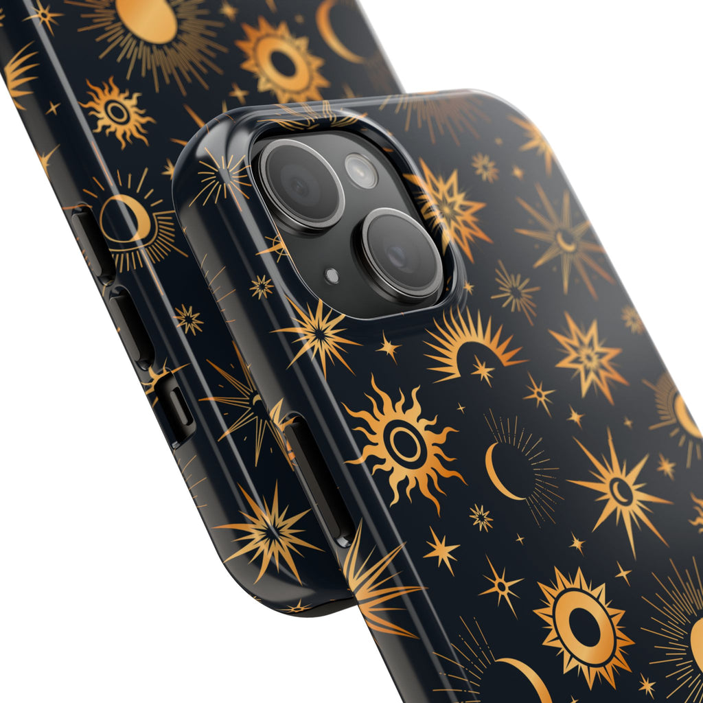 Golden Eclipse | Tough Phone Case