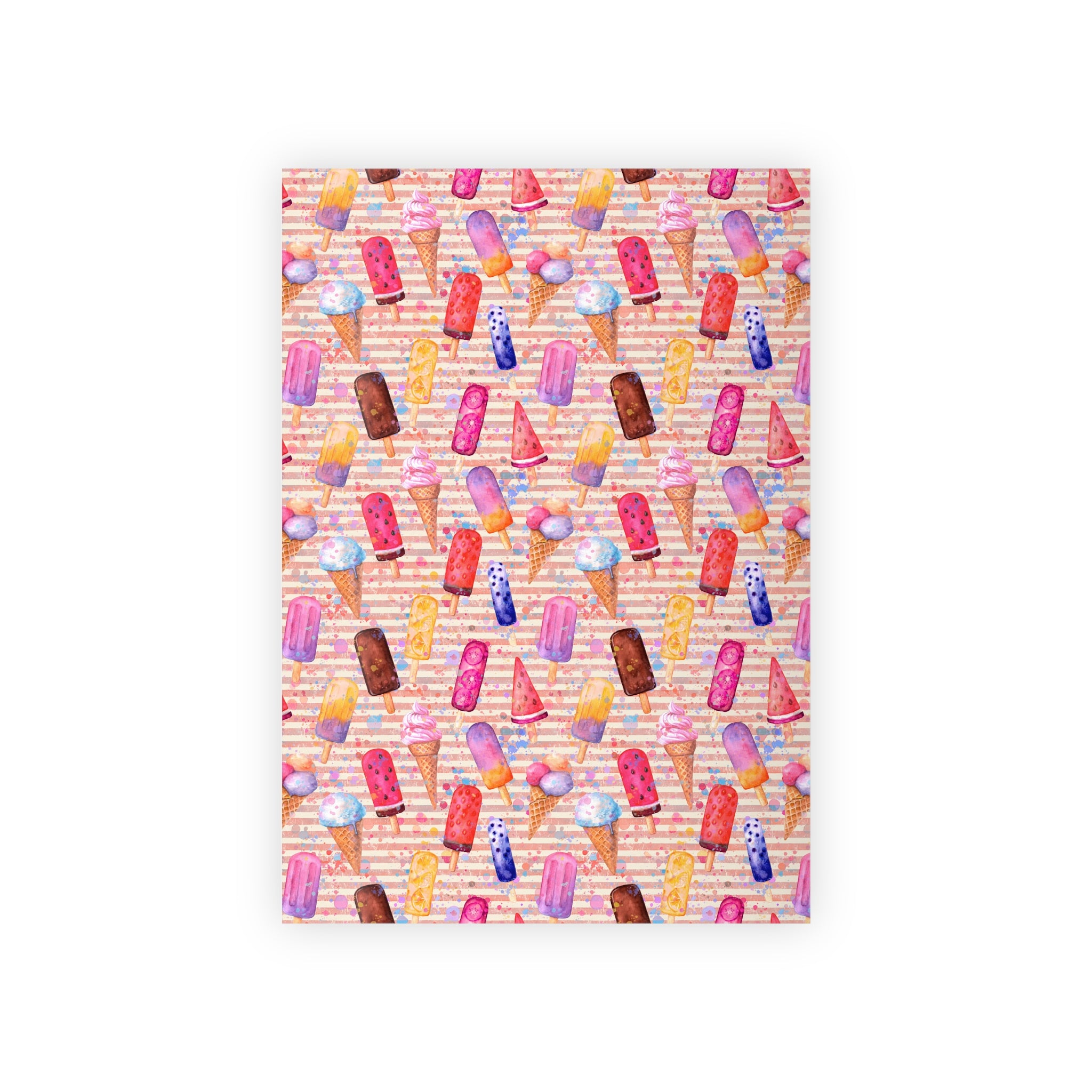 Sweet Escape | Summer Treat Print Wrapping Paper